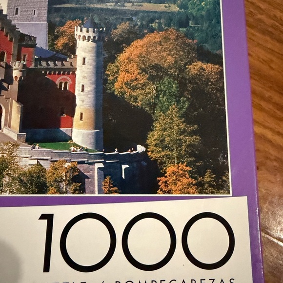 Buffalo Neuschwanstein Castle Puzzle - 1000 Pieces - Purple - Picture 5 of 8
